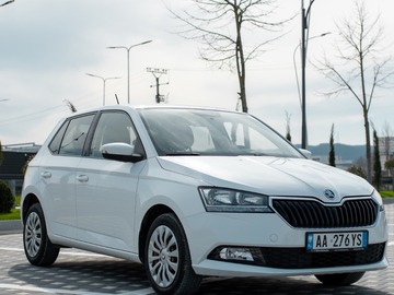 Cars: SKODA  FABIA White