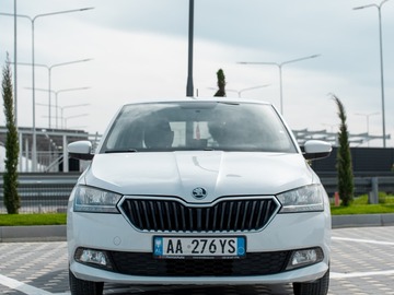 Cars: SKODA  FABIA White