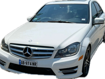Auto: Mercedes w204 white