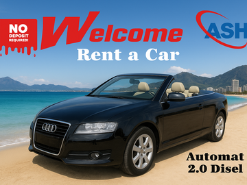Auto: No Deposit Required ! Audi A3 2.0 cabrio Disel 2013 Automat 