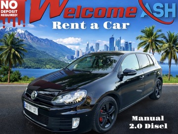 Auto: Volkswagel Golf 6 2.0 Disel 2011 Manual - No Deposit 