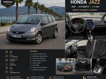 Cars: HONDA JAZ